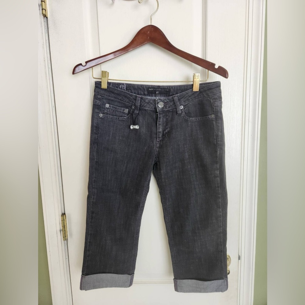 Marc Jacobs Dark Gray Jeans / Jorts / Long Shorts